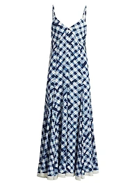 June Crepe De Chine Maxi Dress