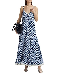 June Crepe De Chine Maxi Dress