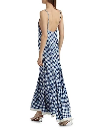 June Crepe De Chine Maxi Dress