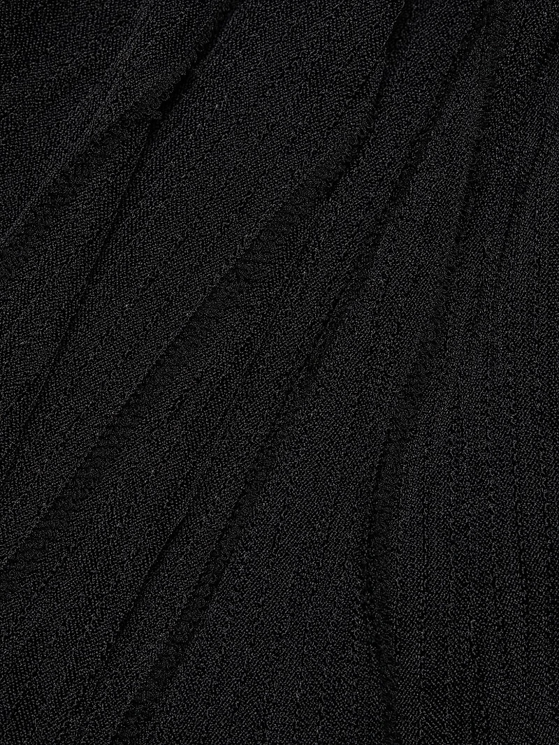 Tavia Fringe Knit Maxi Dress