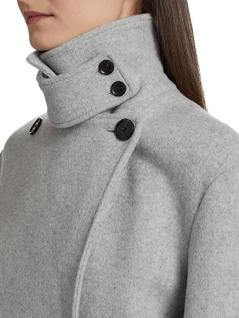 Nola Brushed Wool-Cashmere Jacket