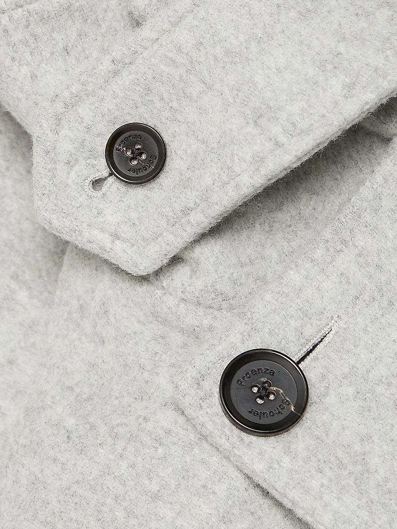 Nola Brushed Wool-Cashmere Jacket