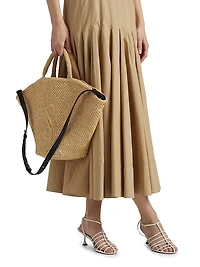 Ciara Poplin Midi-Dress
