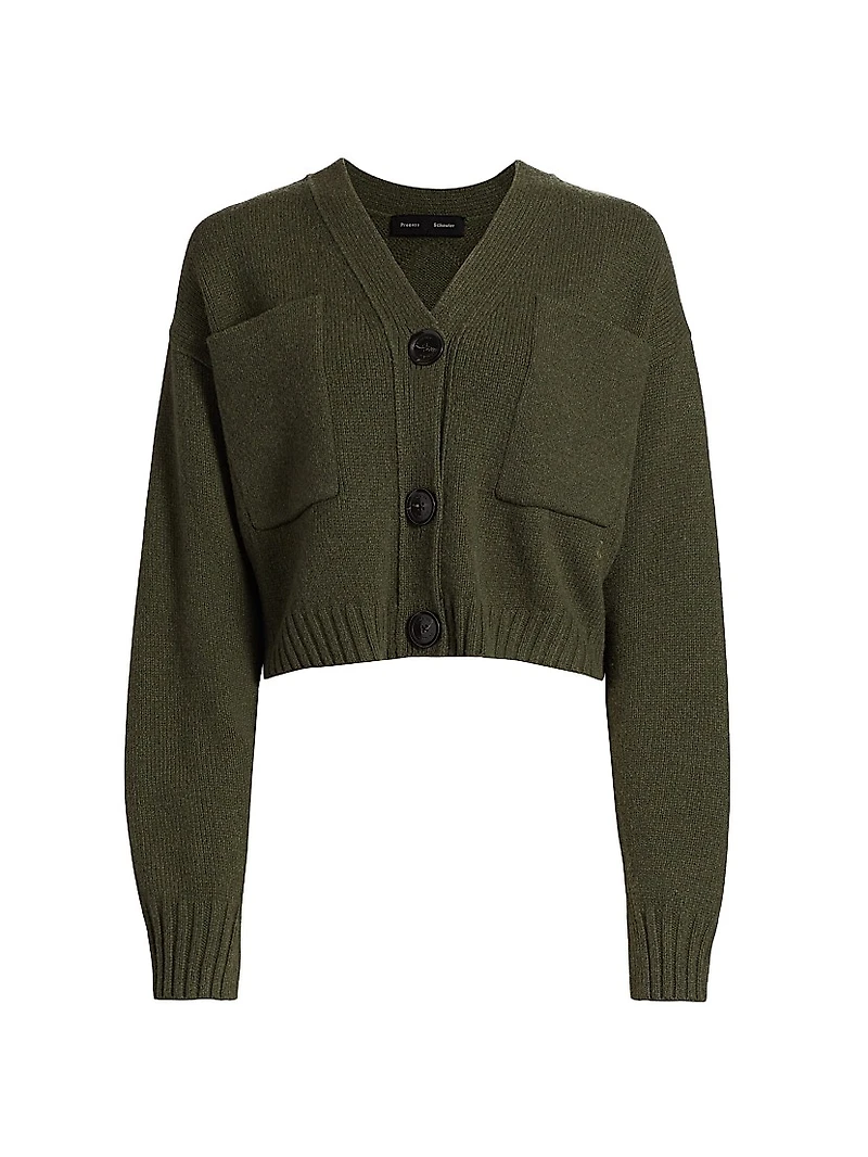 Sofia Cashmere-Wool Cardigan