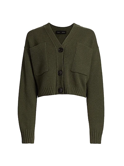 Sofia Cashmere-Wool Cardigan