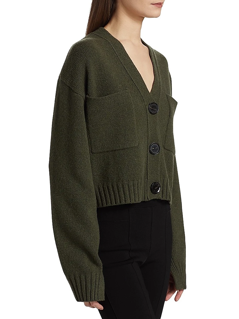 Sofia Cashmere-Wool Cardigan