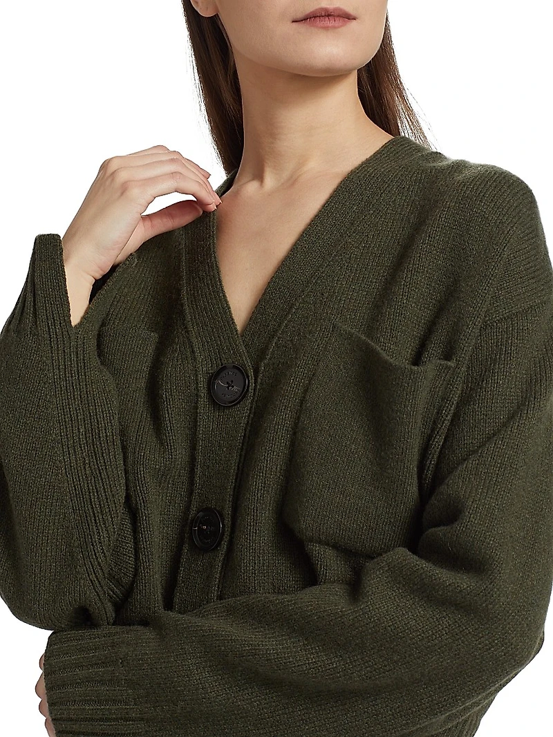 Sofia Cashmere-Wool Cardigan