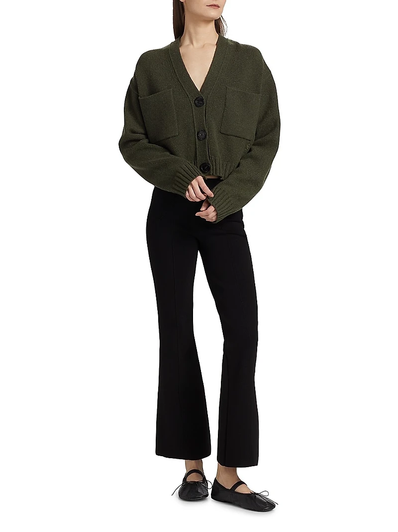 Sofia Cashmere-Wool Cardigan