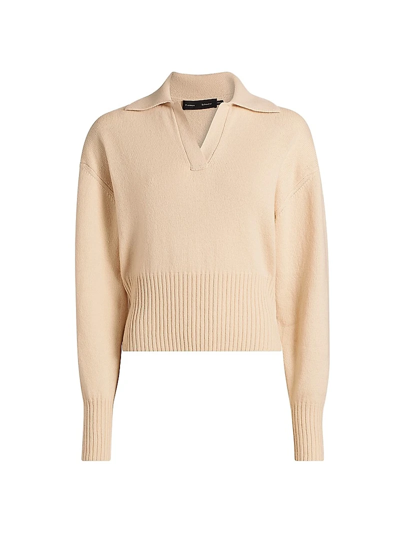 Jeanne Cashmere-Wool Sweater