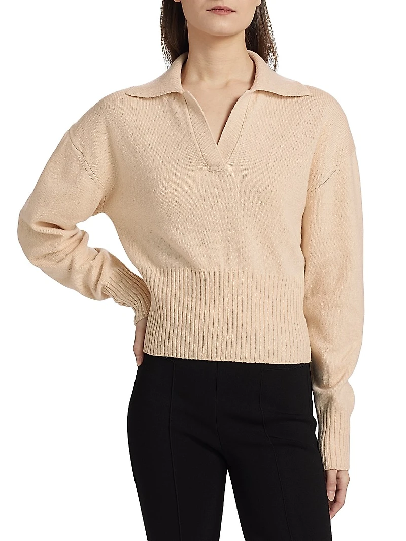 Jeanne Cashmere-Wool Sweater