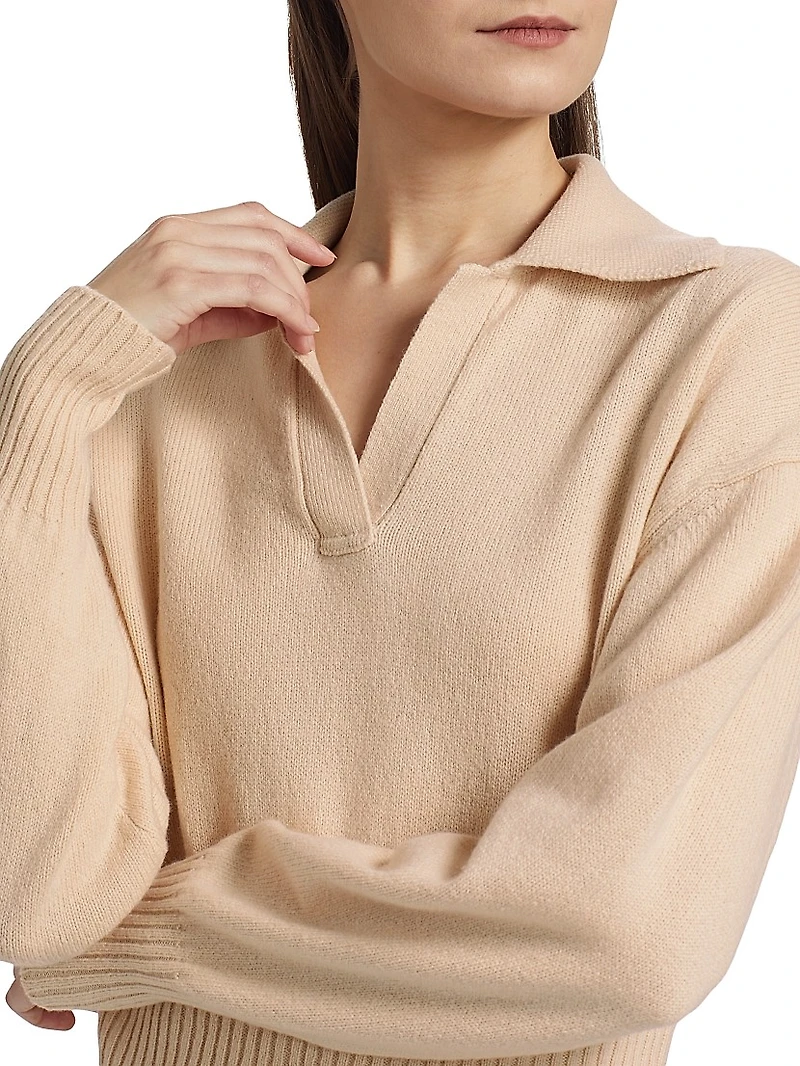 Jeanne Cashmere-Wool Sweater