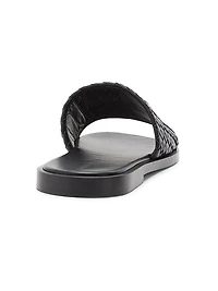 Elio Intrecciato Leather Sandals