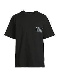 Logo Drip Cotton Regular-FIt T-Shirt