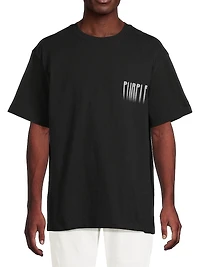 Logo Drip Cotton Regular-FIt T-Shirt