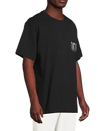 Logo Drip Cotton Regular-FIt T-Shirt