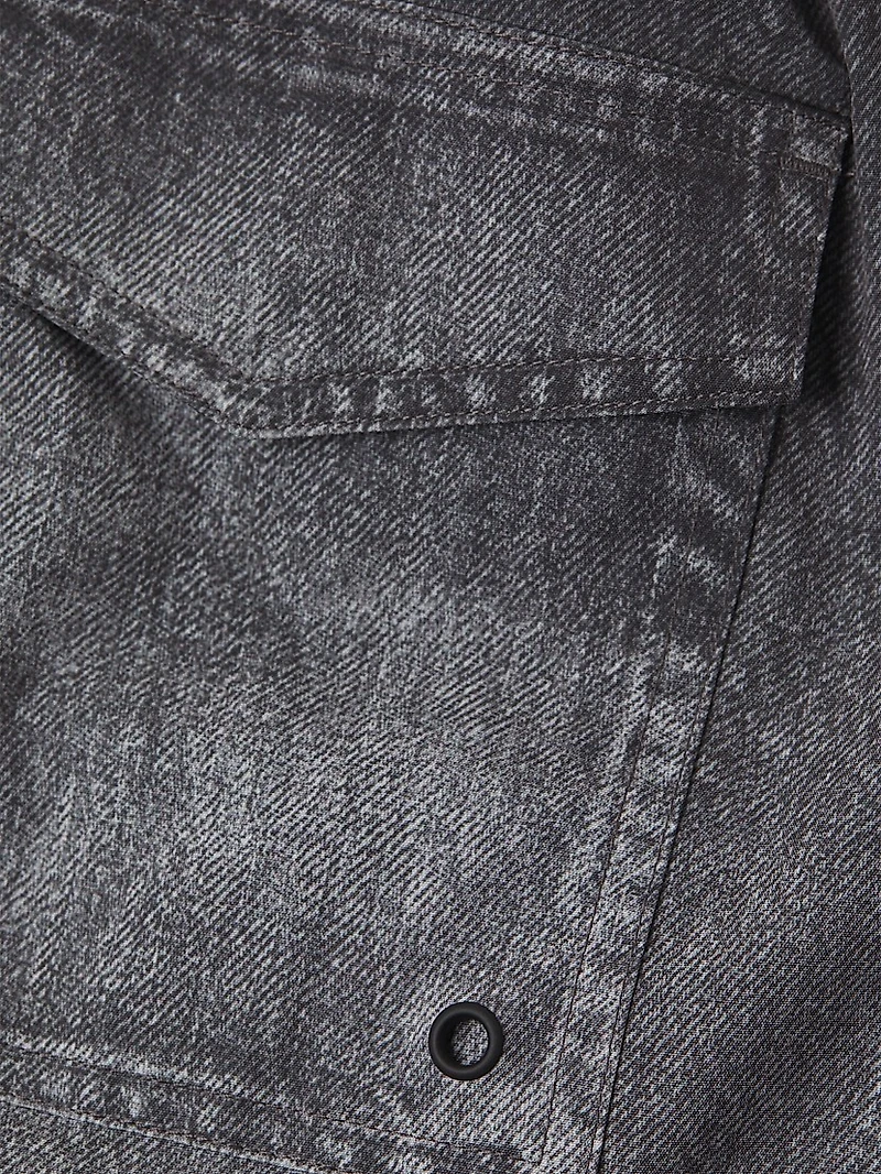 All Round Chambray Regular-Fit Shorts