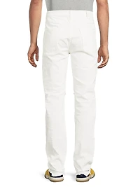 Slash-Knee Skinny Jeans