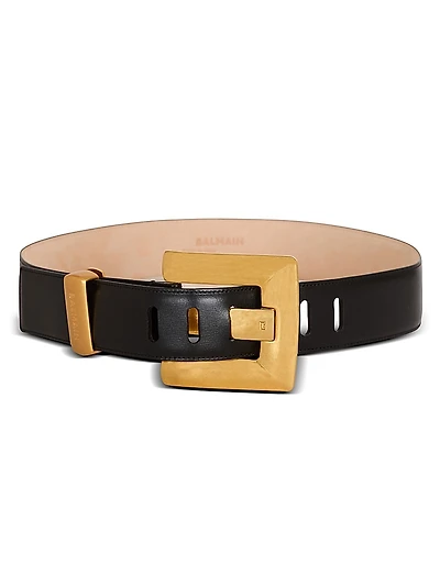 Anthem Thick Leather Belt