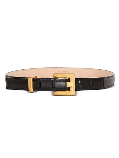 Anthem Thin Leather Belt