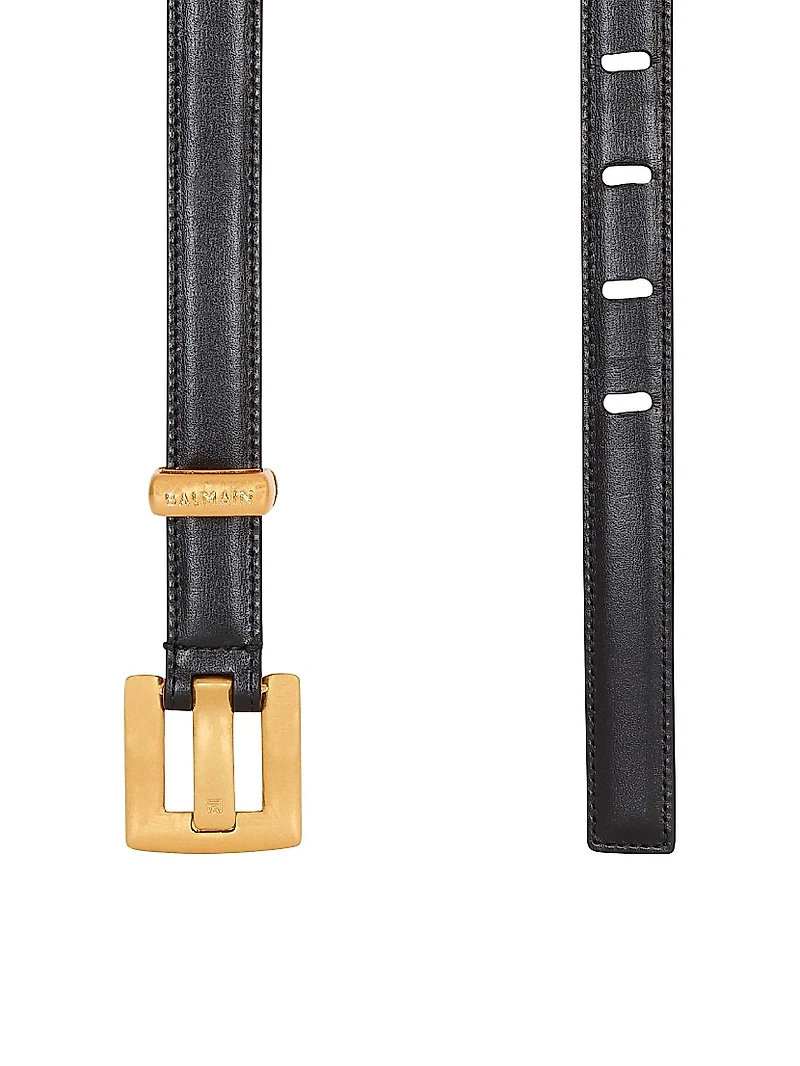 Anthem Thin Leather Belt