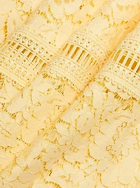 Emma Corded Lace Midi-Dress