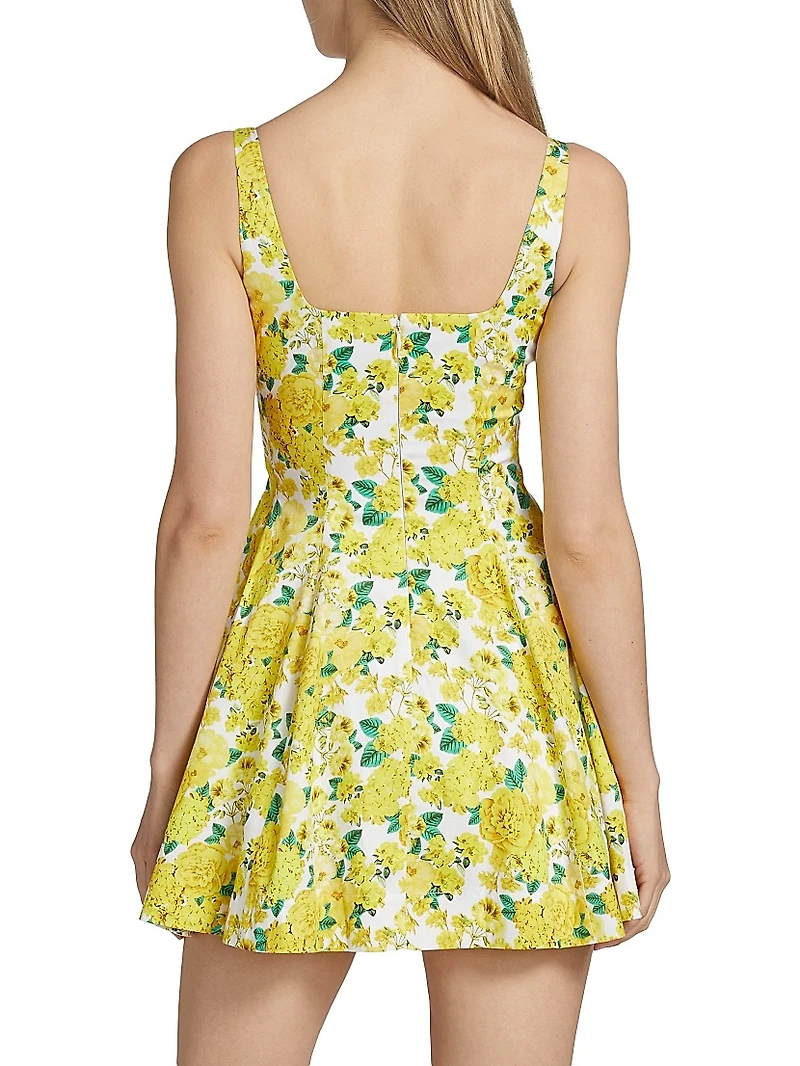 Courtney Floral Poplin Minidress