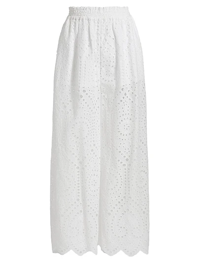 Connie Cotton Eyelet Pants