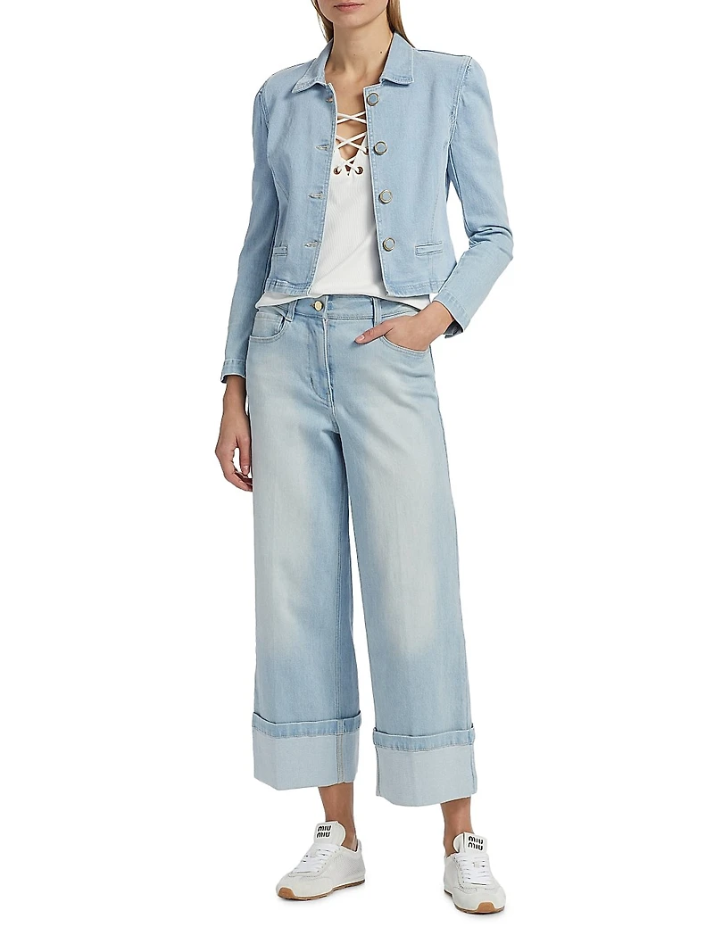 Lombardi Denim Blazer