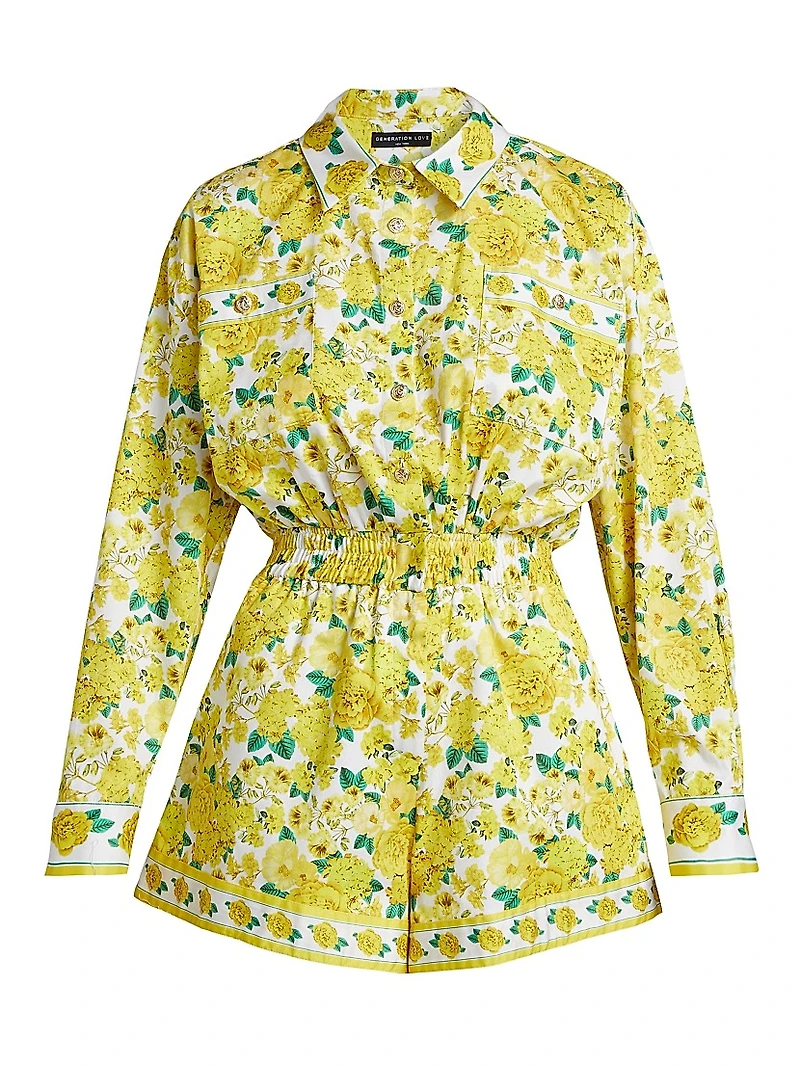 Yera Floral Romper