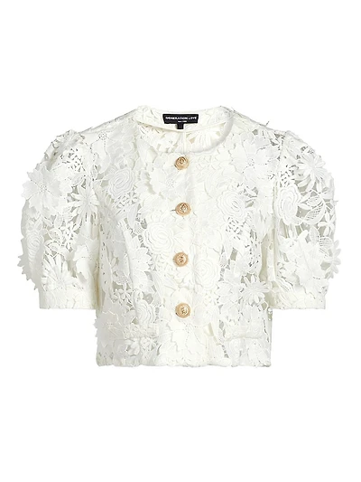 Joanie 3D Lace Jacket