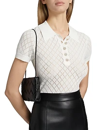 Calima Pointelle-Knit Sweater