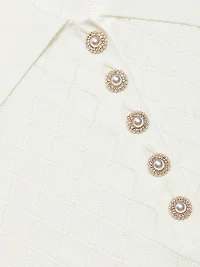 Calima Pointelle-Knit Sweater