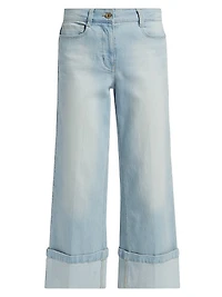 Eros High-Rise Crop Jeans