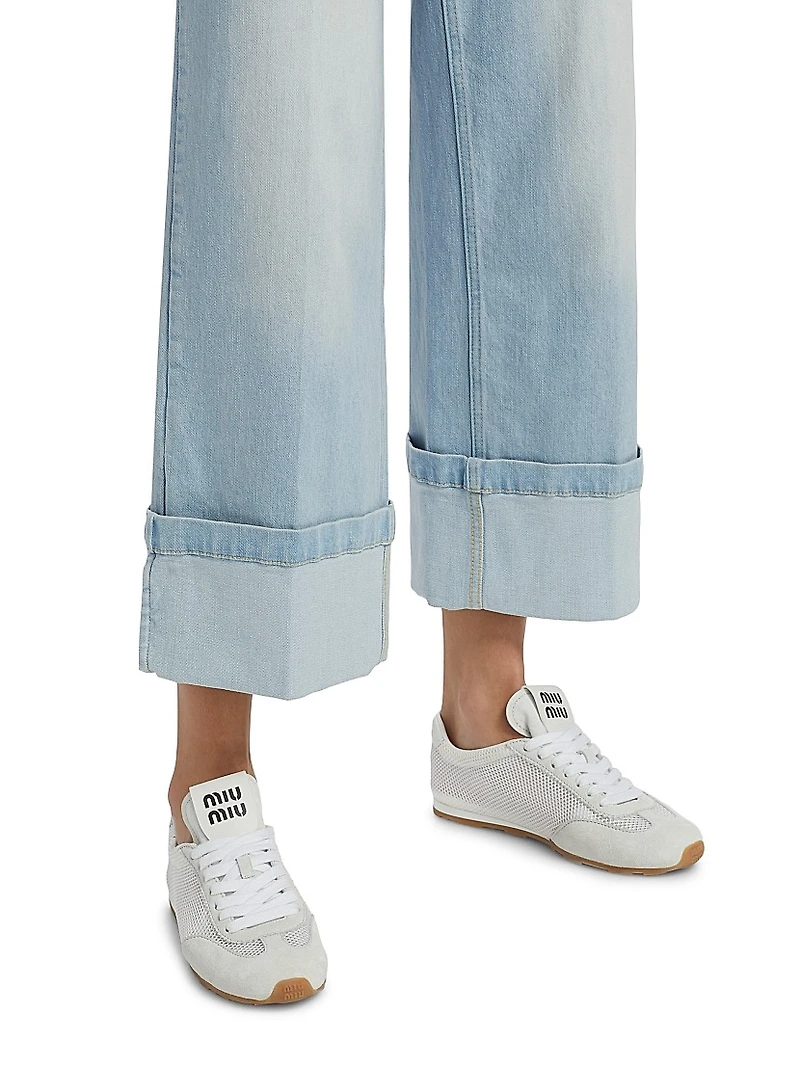 Eros High-Rise Crop Jeans