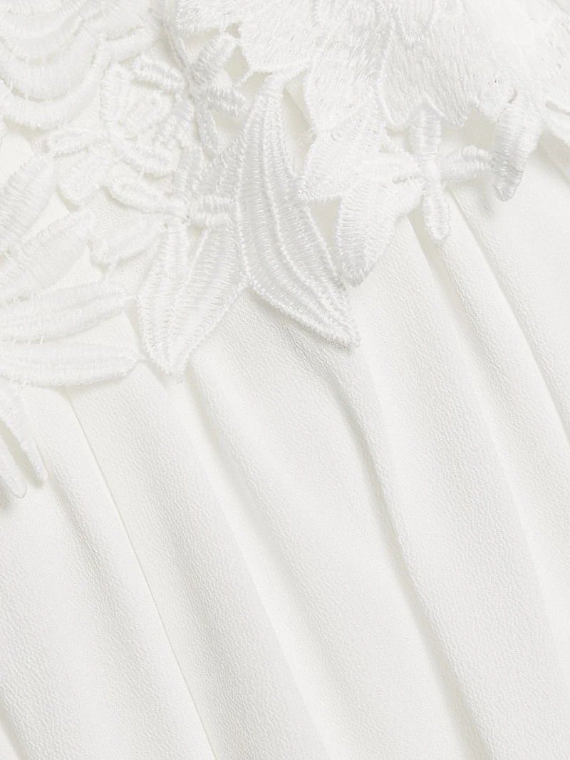 Merla Lace Off-the-Shoulder Blouse