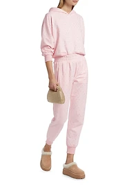 Renae Crystal-Embellished Cotton Hoodie