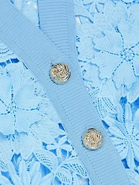 Harlow Floral Lace Appliqué Cardigan