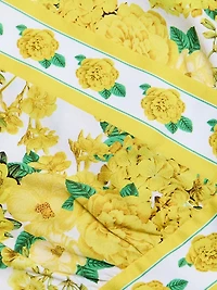 Rema Floral Cotton Poplin Wrap Blouse