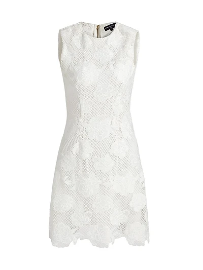Dania Floral Mesh Minidress