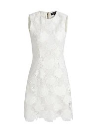 Dania Floral Mesh Minidress