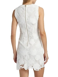 Dania Floral Mesh Minidress