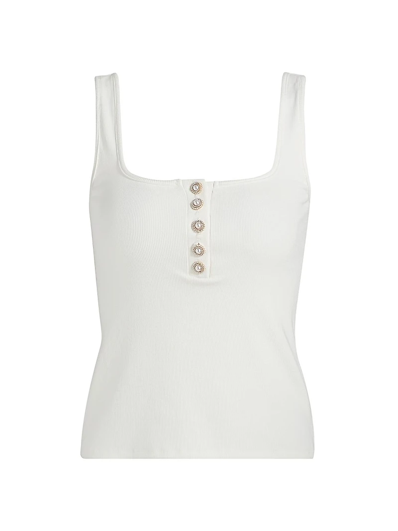 Andiamo Ribbed Jersey Tank