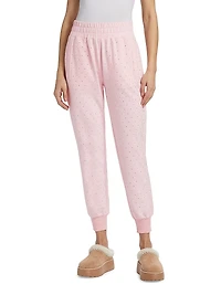 Ruel Crystal French Terry Elasticized Sweatpants