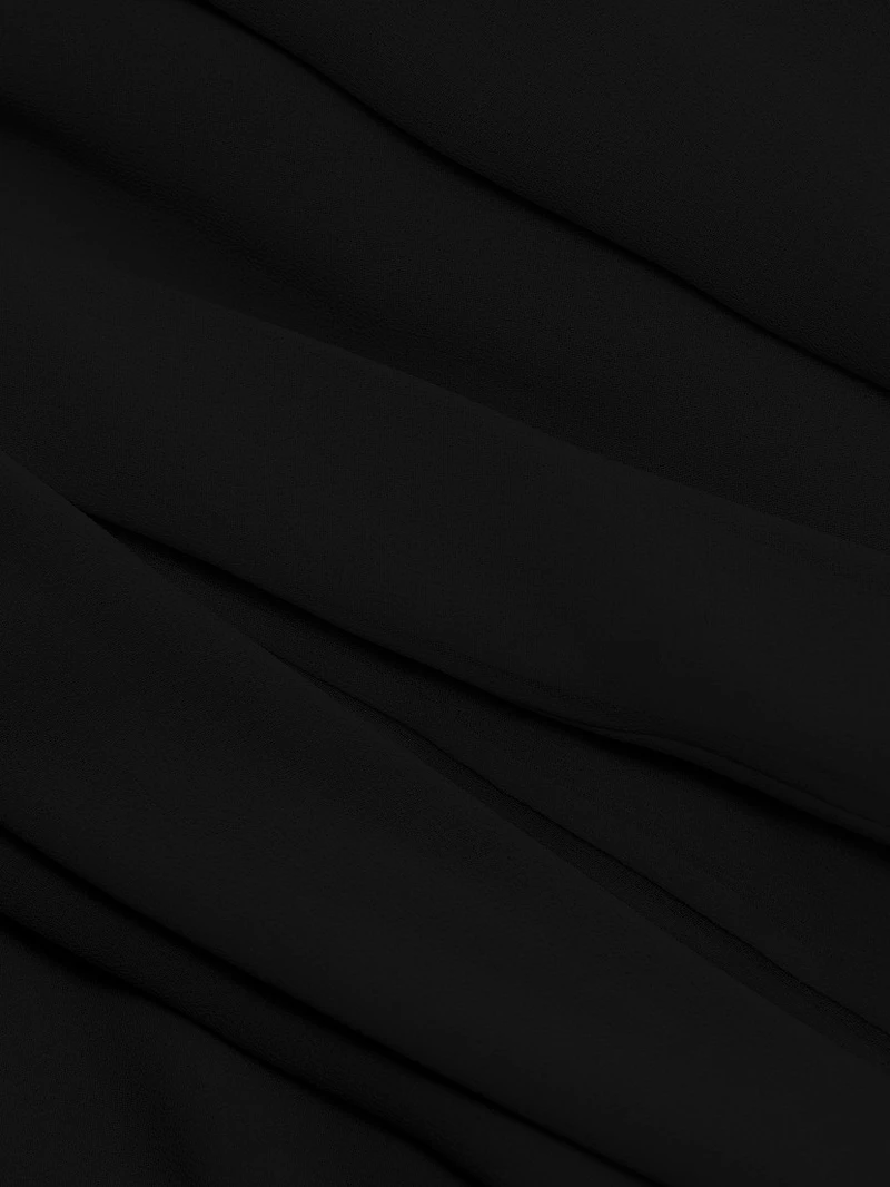 Georgette Wide-Leg Pants