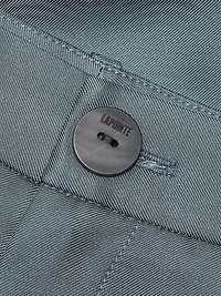 Silk Twill Pleated Wide-Leg Pants