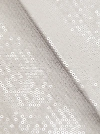 Sequined Mid-Rise Flared Pants