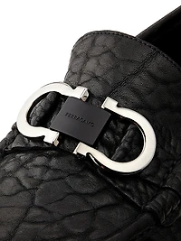 Cocoon Gancini Leather Lug-Sole Loafers