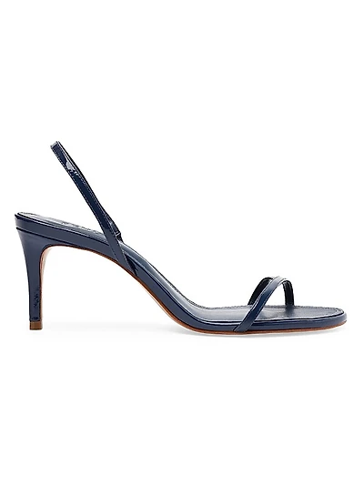 Diana Leather 75MM Mid Sandals
