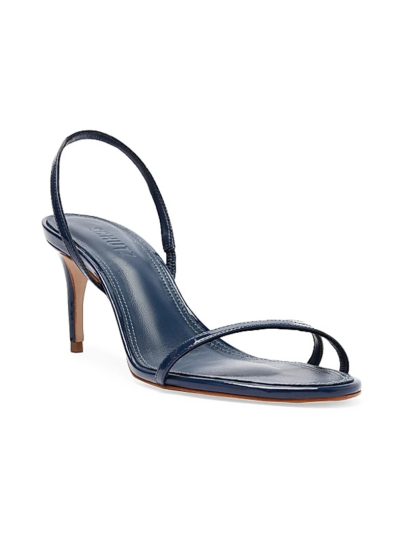 Diana Leather 75MM Mid Sandals