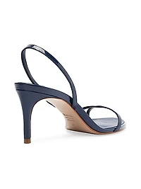 Diana Leather 75MM Mid Sandals